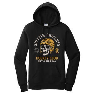 Spittin Chiclets Skull Helmet Women's Pullover Hoodie