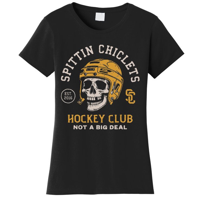 Spittin Chiclets Skull Helmet Women's T-Shirt