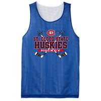 St Cloud State Huskies Hockey Sticks Black Funny Gift Mesh Reversible Basketball Jersey Tank