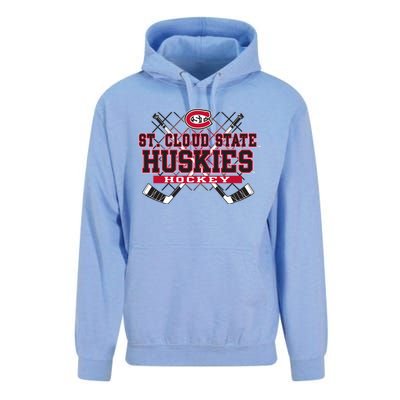 St Cloud State Huskies Hockey Sticks Black Funny Gift Unisex Surf Hoodie