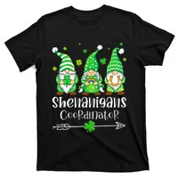 Shenanigans Coordinator St Patricks Day Gnomes Green Proud T-Shirt