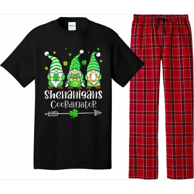 Shenanigans Coordinator St Patricks Day Gnomes Green Proud Pajama Set