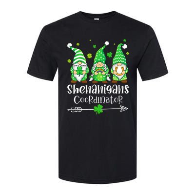 Shenanigans Coordinator St Patricks Day Gnomes Green Proud Softstyle CVC T-Shirt