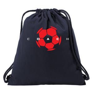 Soccer Coach Drawstring Bag