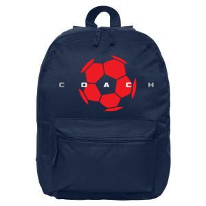 Soccer Coach 16 in Basic Backpack