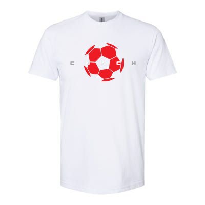 Soccer Coach Softstyle® CVC T-Shirt