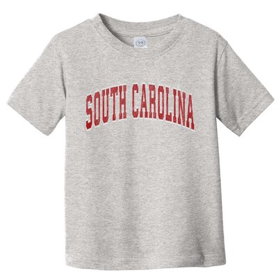 South Carolina Sc Vintage Athletic Sports Toddler T-Shirt