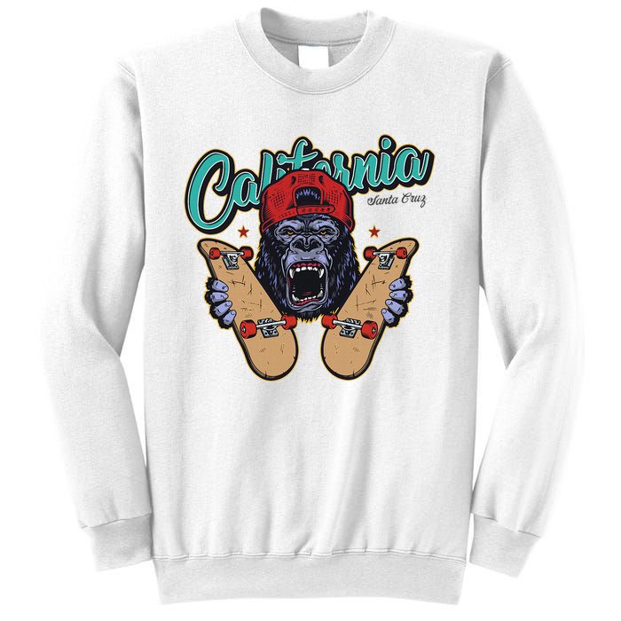 Santa Cruz Skateboard California Skateboard Street Wear Sweatshirt