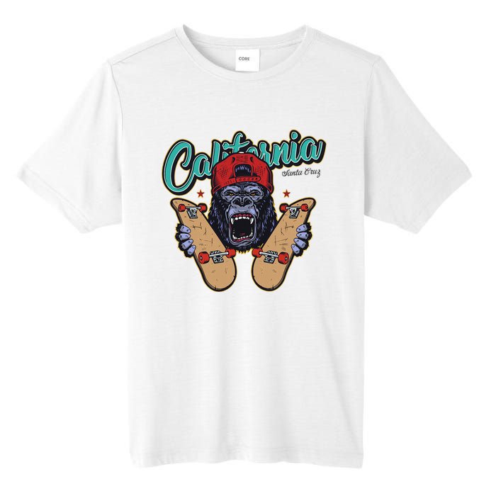 Santa Cruz Skateboard California Skateboard Street Wear Tall Fusion ChromaSoft Performance T-Shirt