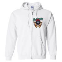 Santa Cruz Skateboard California Skateboard Street Wear Full Zip Hoodie