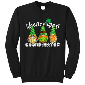 Shenanigans Coordinator St Patricks Day Green Gnomes Lovers Sweatshirt