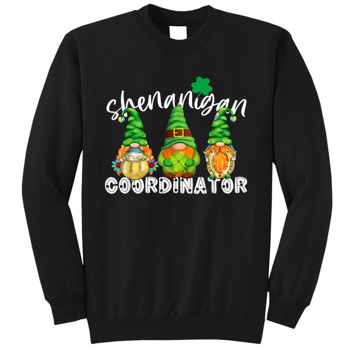 Shenanigans Coordinator St Patricks Day Green Gnomes Lovers Sweatshirt