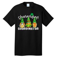 Shenanigans Coordinator St Patricks Day Green Gnomes Lovers Tall T-Shirt