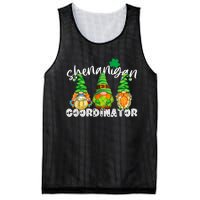 Shenanigans Coordinator St Patricks Day Green Gnomes Lovers Mesh Reversible Basketball Jersey Tank