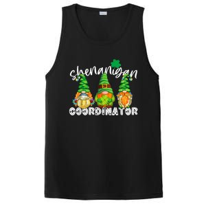 Shenanigans Coordinator St Patricks Day Green Gnomes Lovers PosiCharge Competitor Tank