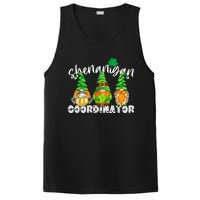 Shenanigans Coordinator St Patricks Day Green Gnomes Lovers PosiCharge Competitor Tank