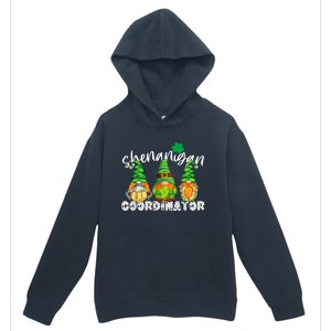 Shenanigans Coordinator St Patricks Day Green Gnomes Lovers Urban Pullover Hoodie