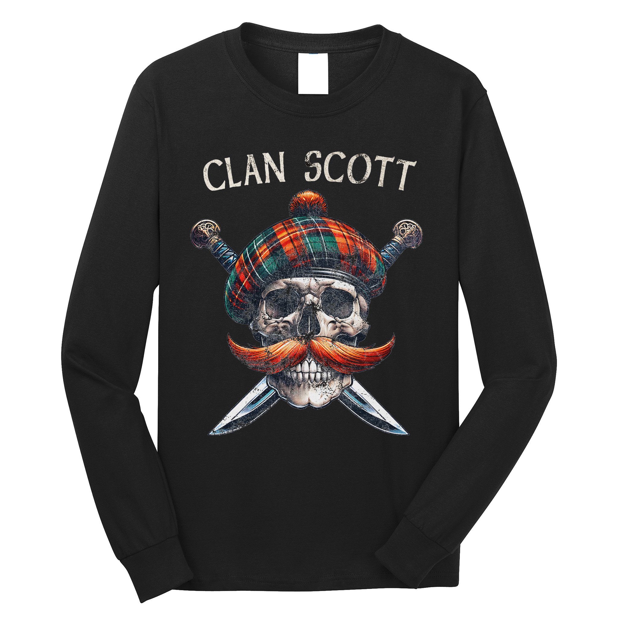 Scottish Clan Scott Scotland Scott Family Surname Long Sleeve Shirt