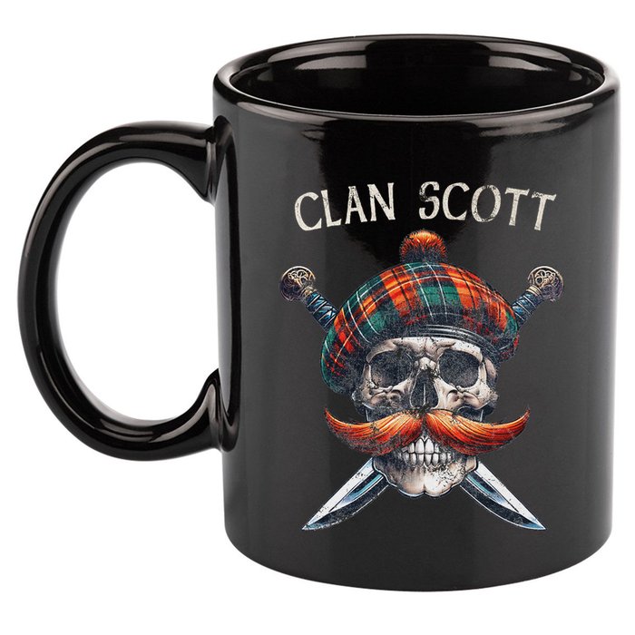 Scottish Clan Scott Scotland Scott Family Surname 11oz C Handle Ceramic Mug
