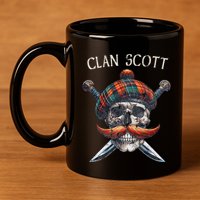 Scottish Clan Scott Scotland Scott Family Surname 11oz C Handle Ceramic Mug