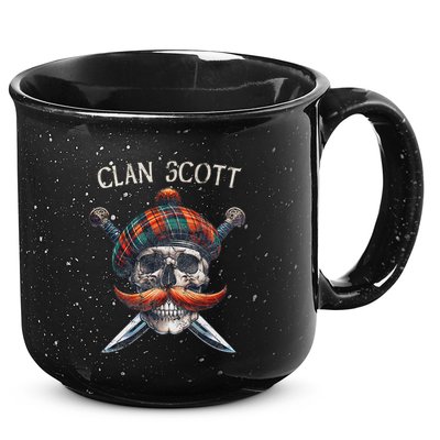 Scottish Clan Scott Scotland Scott Family Surname 15oz Campfire Ceramic Mug