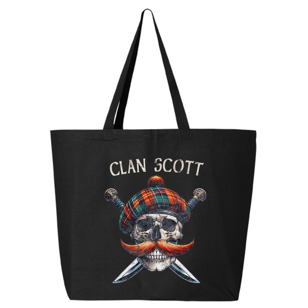 Scottish Clan Scott Scotland Scott Family Surname 25L Jumbo Tote