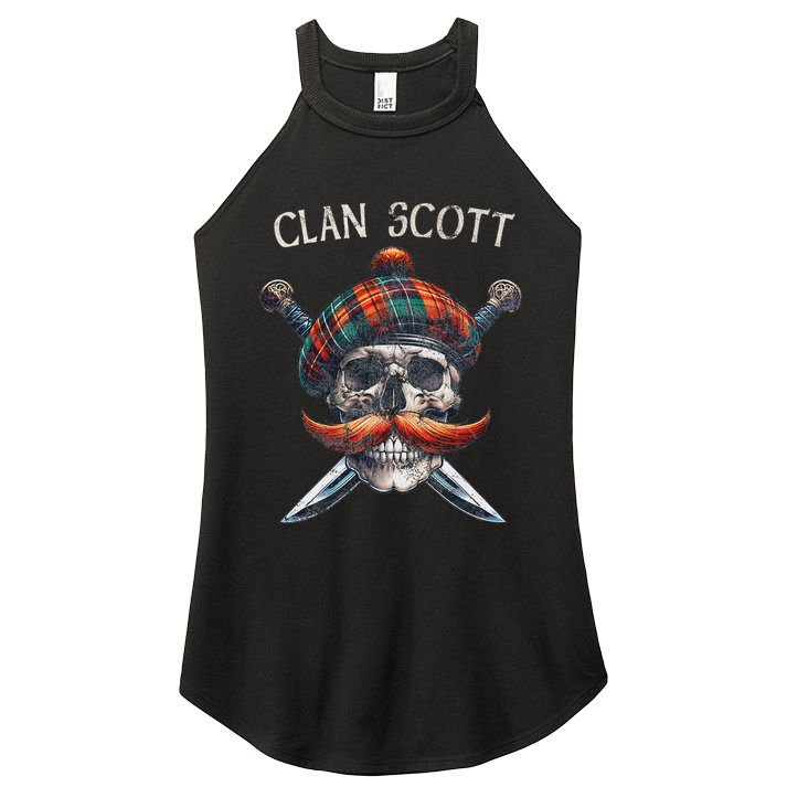 Scottish Clan Scott Scotland Scott Family Surname Women's Perfect Tri Rocker Tank