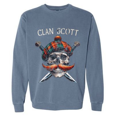 Scottish Clan Scott Scotland Scott Family Surname Garment-Dyed Sweatshirt
