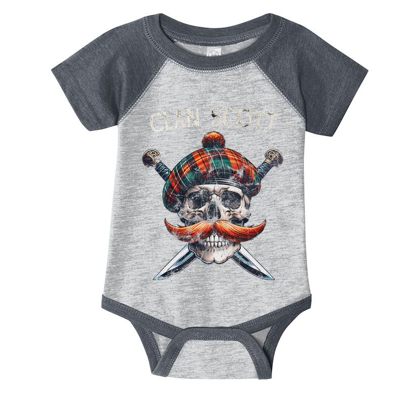 Scottish Clan Scott Scotland Scott Family Surname Infant Baby Jersey Bodysuit