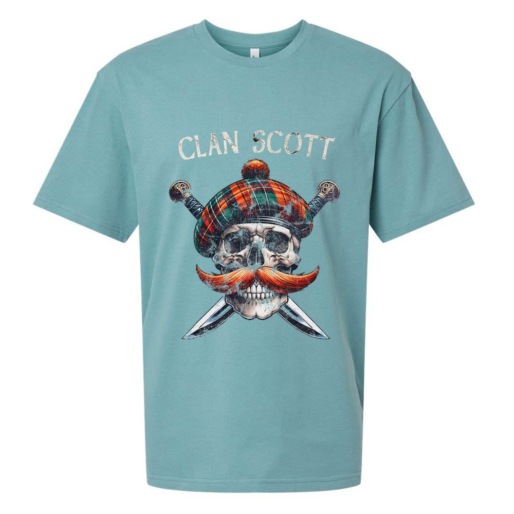 Scottish Clan Scott Scotland Scott Family Surname Sueded Cloud Jersey T-Shirt