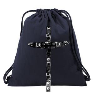 Speaker Cross Drawstring Bag