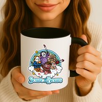Scary Care Scare Bears Funny Halloween Horror Faces Custom Mug