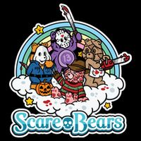 Scary Care Scare Bears Funny Halloween Horror Faces Custom Mug