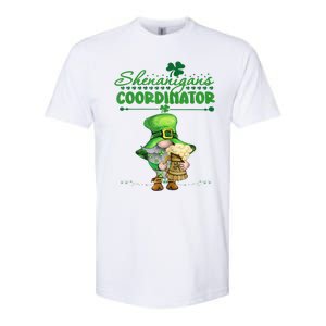 Shenanigans Coordinator St Patricks Day Green Gnomes Lovers Softstyle CVC T-Shirt