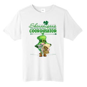 Shenanigans Coordinator St Patricks Day Green Gnomes Lovers Tall Fusion ChromaSoft Performance T-Shirt