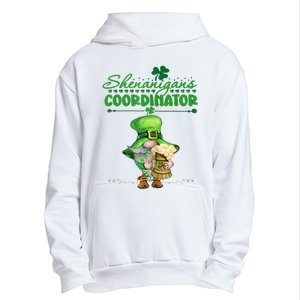 Shenanigans Coordinator St Patricks Day Green Gnomes Lovers Urban Pullover Hoodie