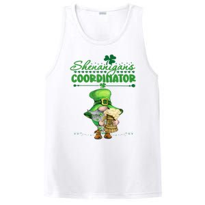 Shenanigans Coordinator St Patricks Day Green Gnomes Lovers PosiCharge Competitor Tank