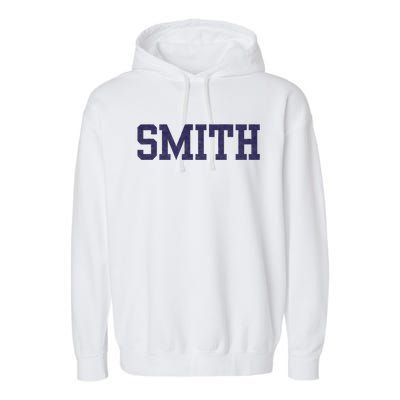 Smith College Garment-Dyed Fleece Hoodie