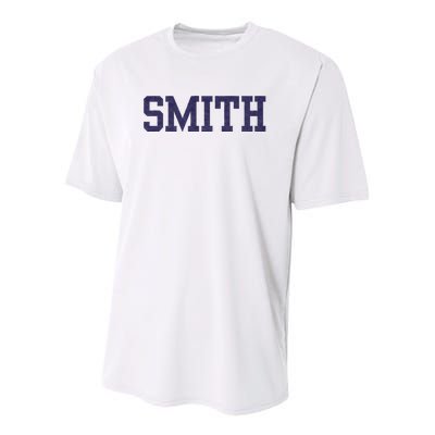 Smith College Youth Performance Sprint T-Shirt