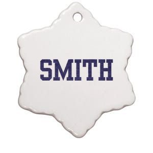 Smith College Ceramic Star Ornament