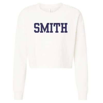 Smith College Cropped Pullover Crew