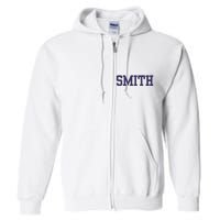 Smith College Full Zip Hoodie