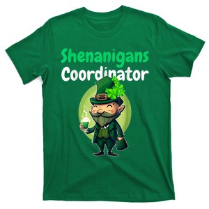 Shenanigans Coordinator St Patricks Day Green Gnomes Lovers T-Shirt