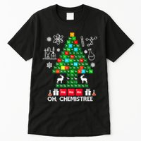 Science Christmas Shirt Oh Chemist Tree Chemistree Tall T-Shirt