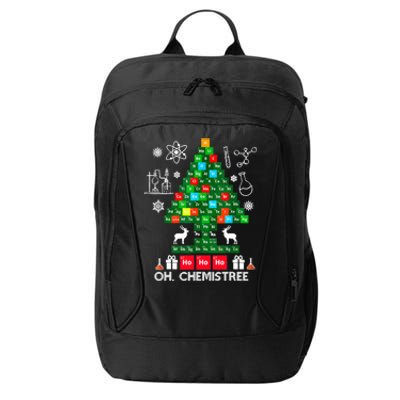 Science Christmas Shirt Oh Chemist Tree Chemistree City Backpack