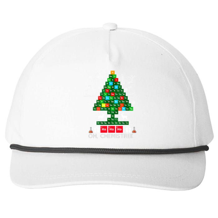 Science Christmas Shirt Oh Chemist Tree Chemistree Snapback Five-Panel Rope Hat