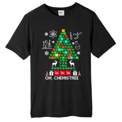 Science Christmas Shirt Oh Chemist Tree Chemistree Tall Fusion ChromaSoft Performance T-Shirt