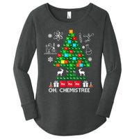 Science Christmas Shirt Oh Chemist Tree Chemistree Women's Perfect Tri Tunic Long Sleeve Shirt