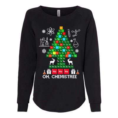 Science Christmas Shirt Oh Chemist Tree Chemistree Womens California Wash Sweatshirt