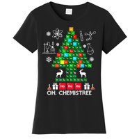 Science Christmas Shirt Oh Chemist Tree Chemistree Women's T-Shirt